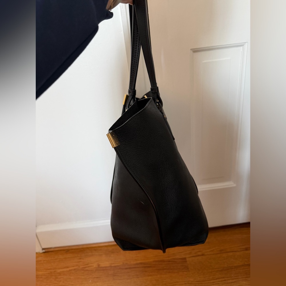 Chloe-Vick Leather Tote Bag - Black 1190 - Picture 4 of 16